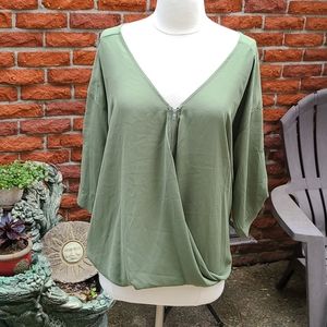 Venus So Sexy NWOT Sea Green Roll Sleeve or Hang
